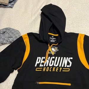 Hooded Penguins Hockey sweat shirt